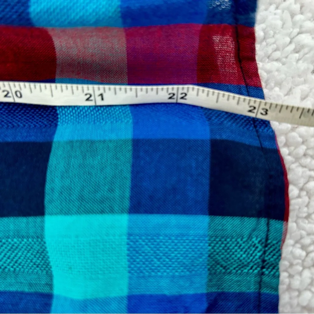 H&M Plaid Button Down Kids Shirt Ride and Rule Sz.9-10